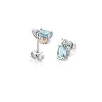 Earrings Roberto Giannotti Woman La Luce Degli Angeli in White Gold Acquamarina LUXAM02 - LUXAM02